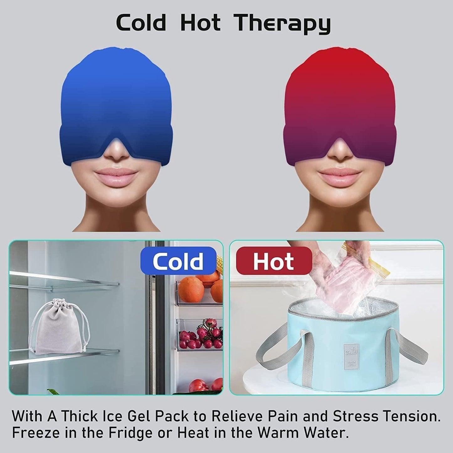 Magic secret Migraine and Headache Relief Cap |🔥 50% OFF 🔥